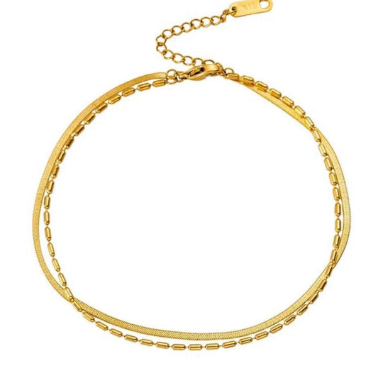 Antalya Double Chain Bracelet for Women - Sassygrove