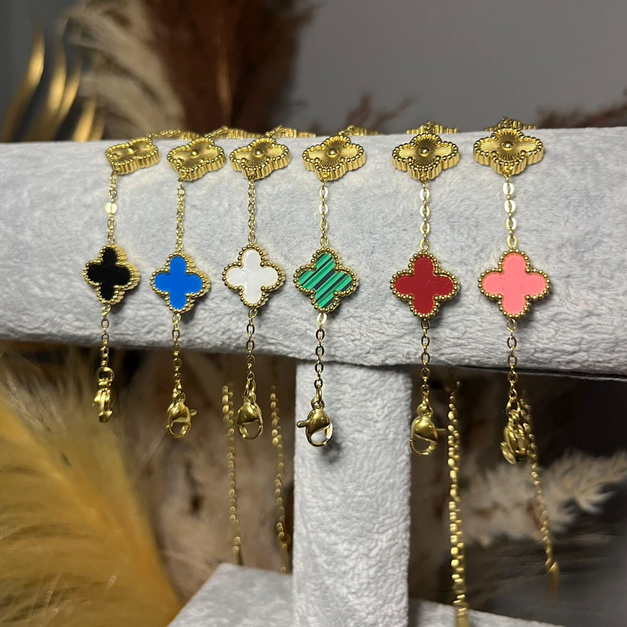 NYRA Clover Bangle | Custom Bangles - Sassygrove