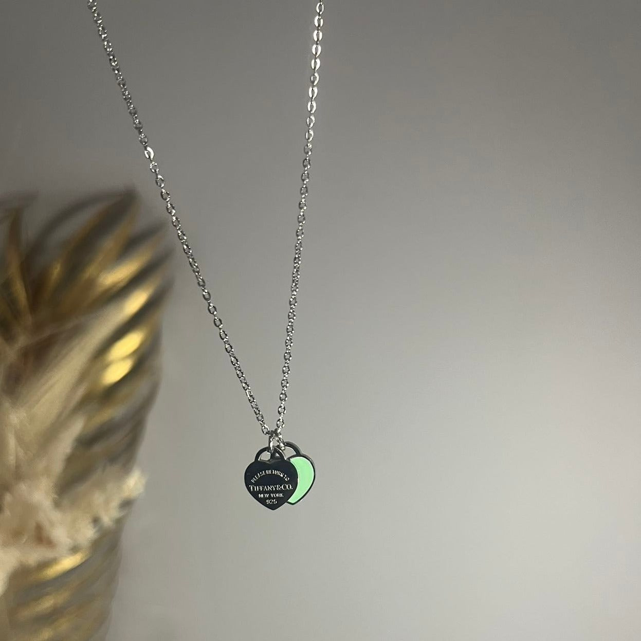 Tiffanyz Heart Shape Necklace Pendant - Sassygrove