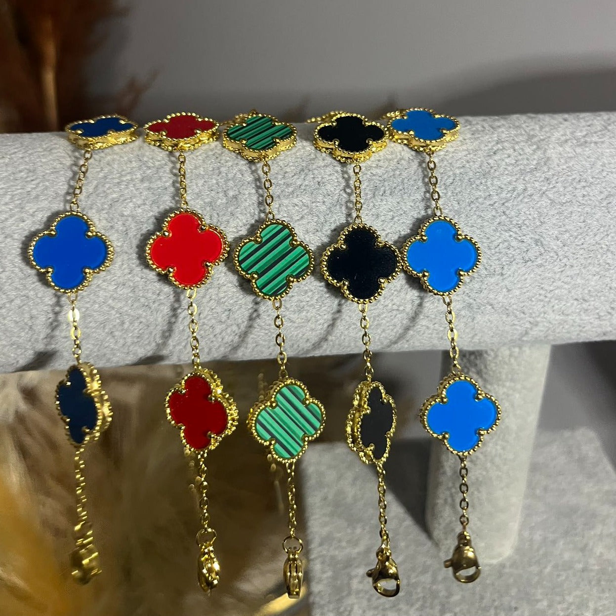 Al Anta Four Leaf Clover Bracelet - Sassygrove