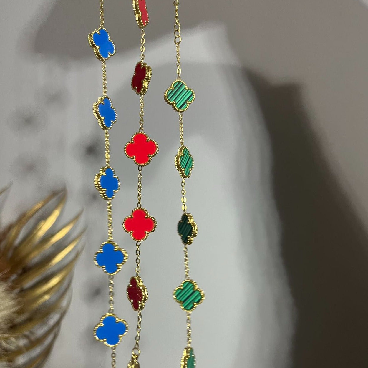 Clover Inspired Bracelet (Small) - Sassygrove