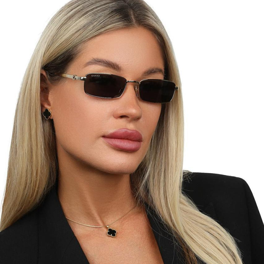 Gucci GG3525 Rectangular Slim Sunglasses - Sassygrove