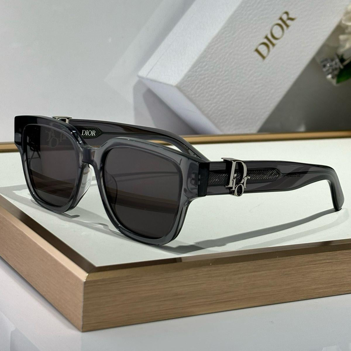 Dior Signature CD Logo-Inspired Square Sunglasses - Sassygrove