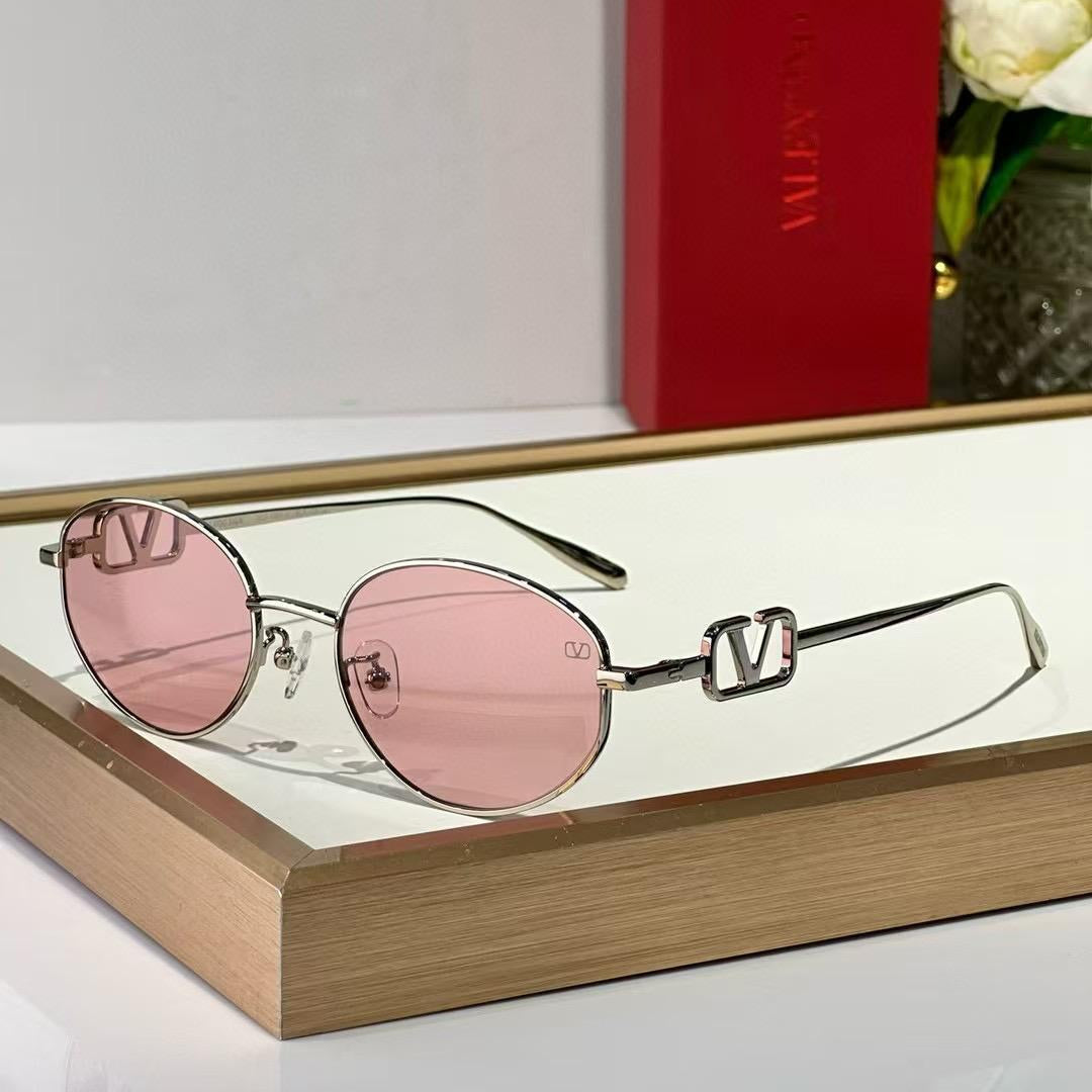 Valentino Oval Frame Sunglasses – VA2034 Style - Sassygrove