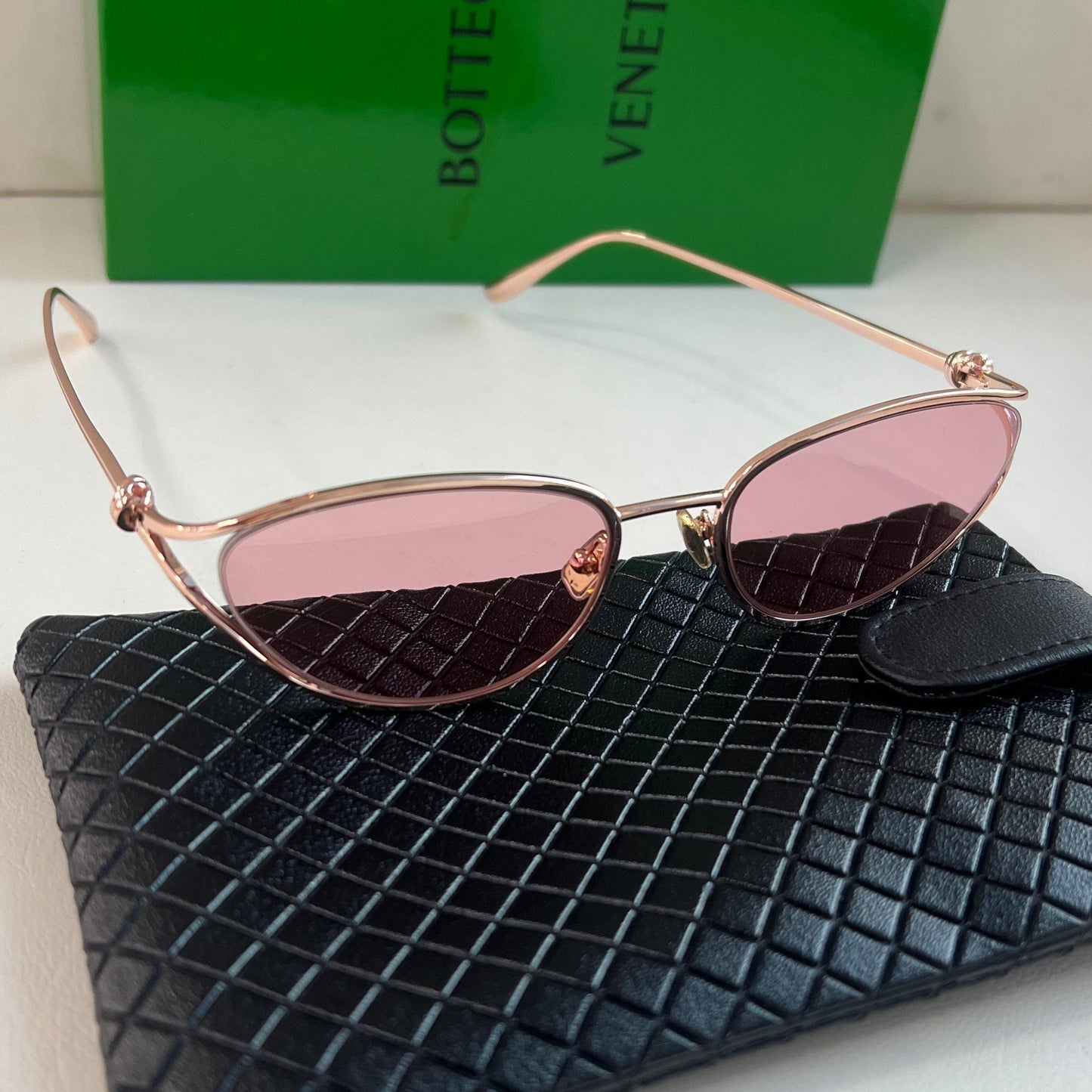 Bottega Veneta Cat-Eye Sunglasses BV1096S - Sassygrove