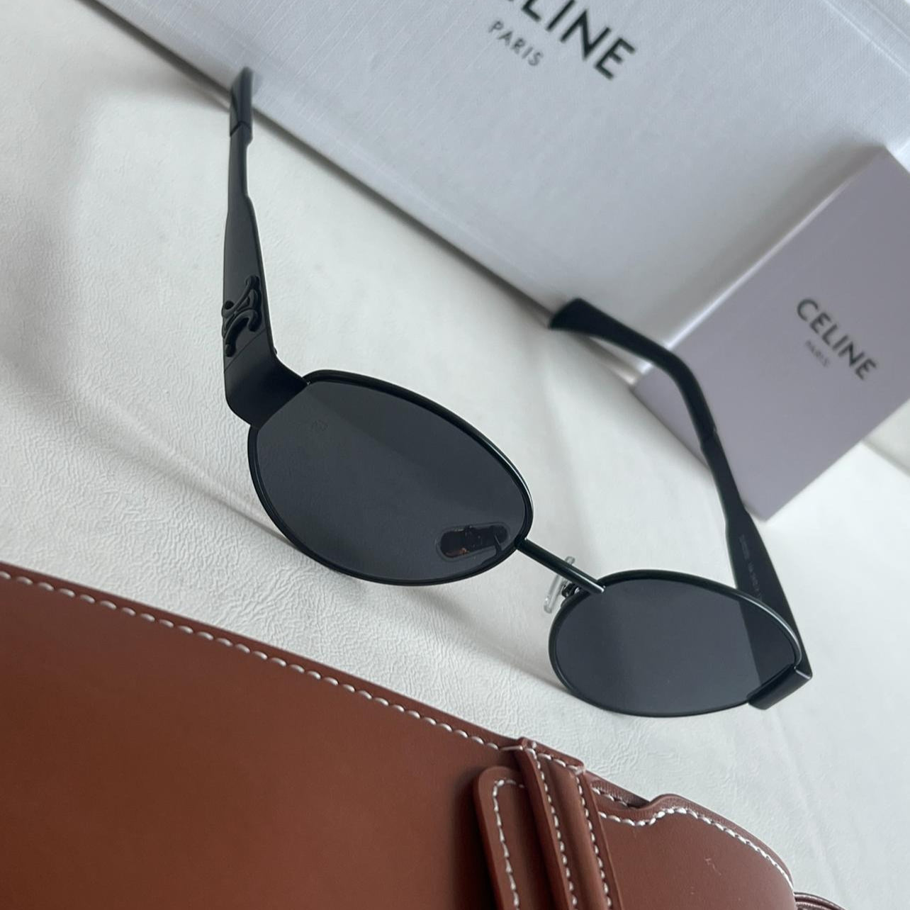 Celine Oval Frame Sunglasses - Sassygrove