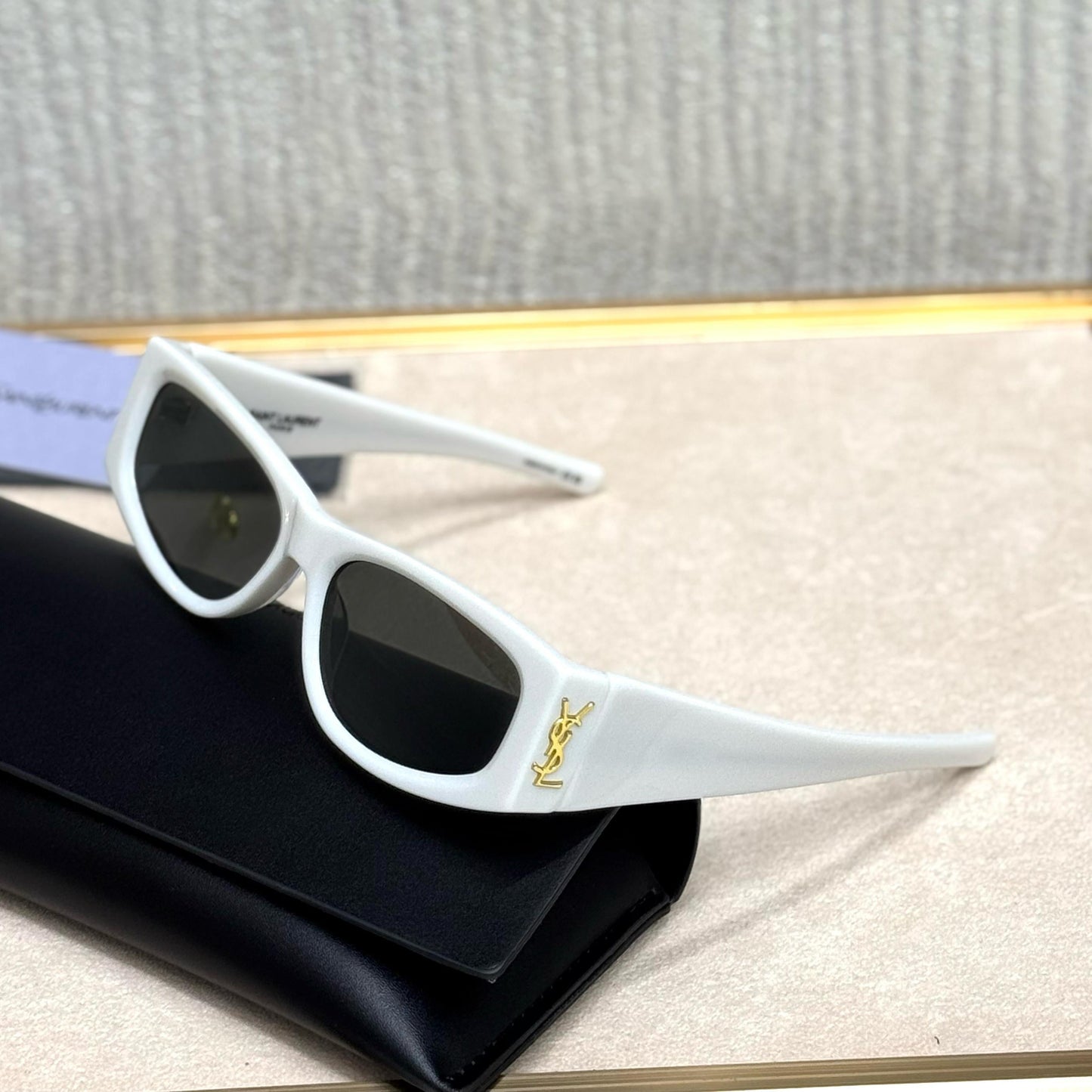 YSL Rectangular Slim Sunglasses – SL 618 Style - Sassygrove