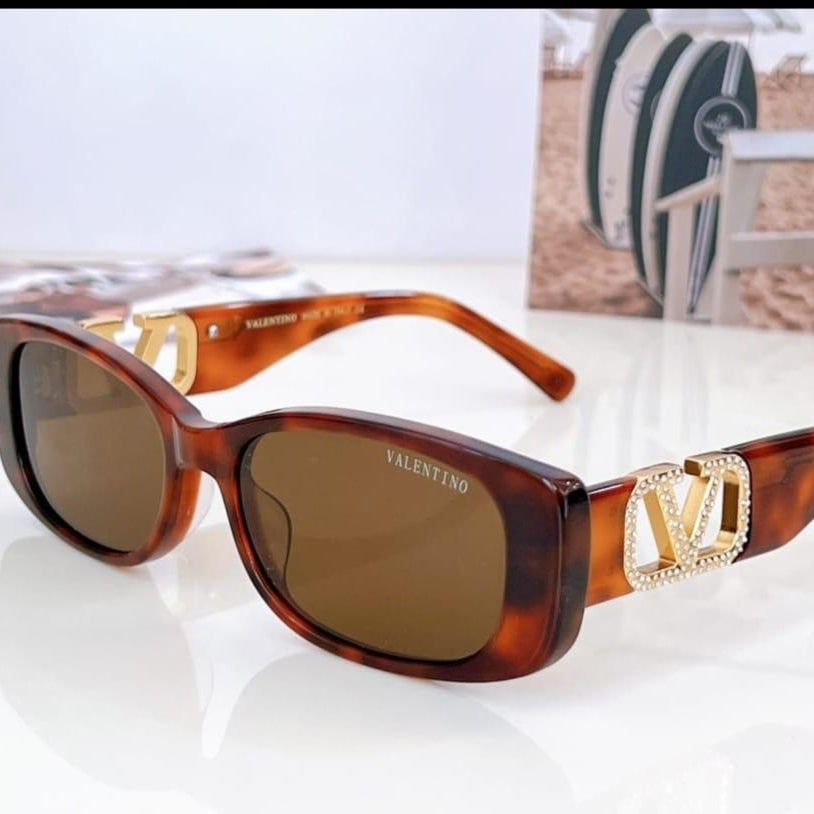 Valentino Oval Frame Sunglasses – VA4082 Style - Sassygrove