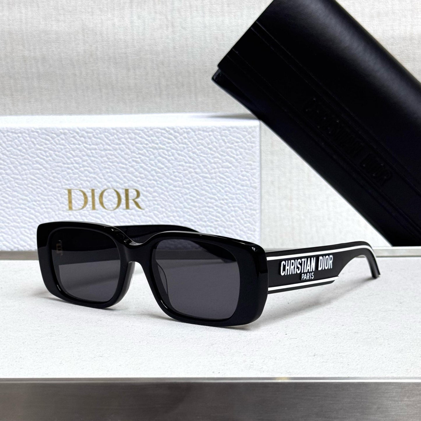 DiorSignature B1U Transparent Frame Sunglasses - Sassygrove