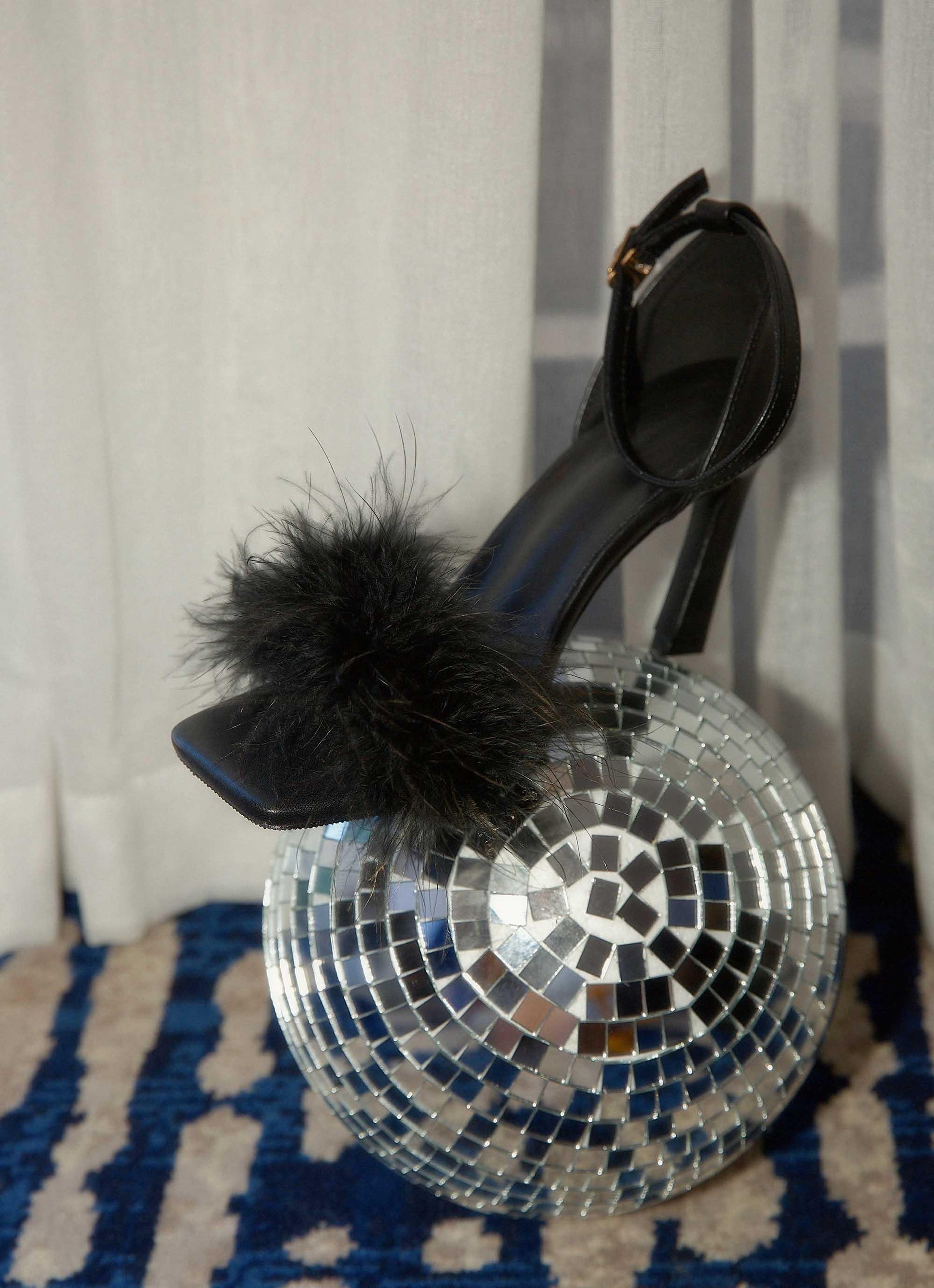 Disco Diva Heel - Black - Sassygrove