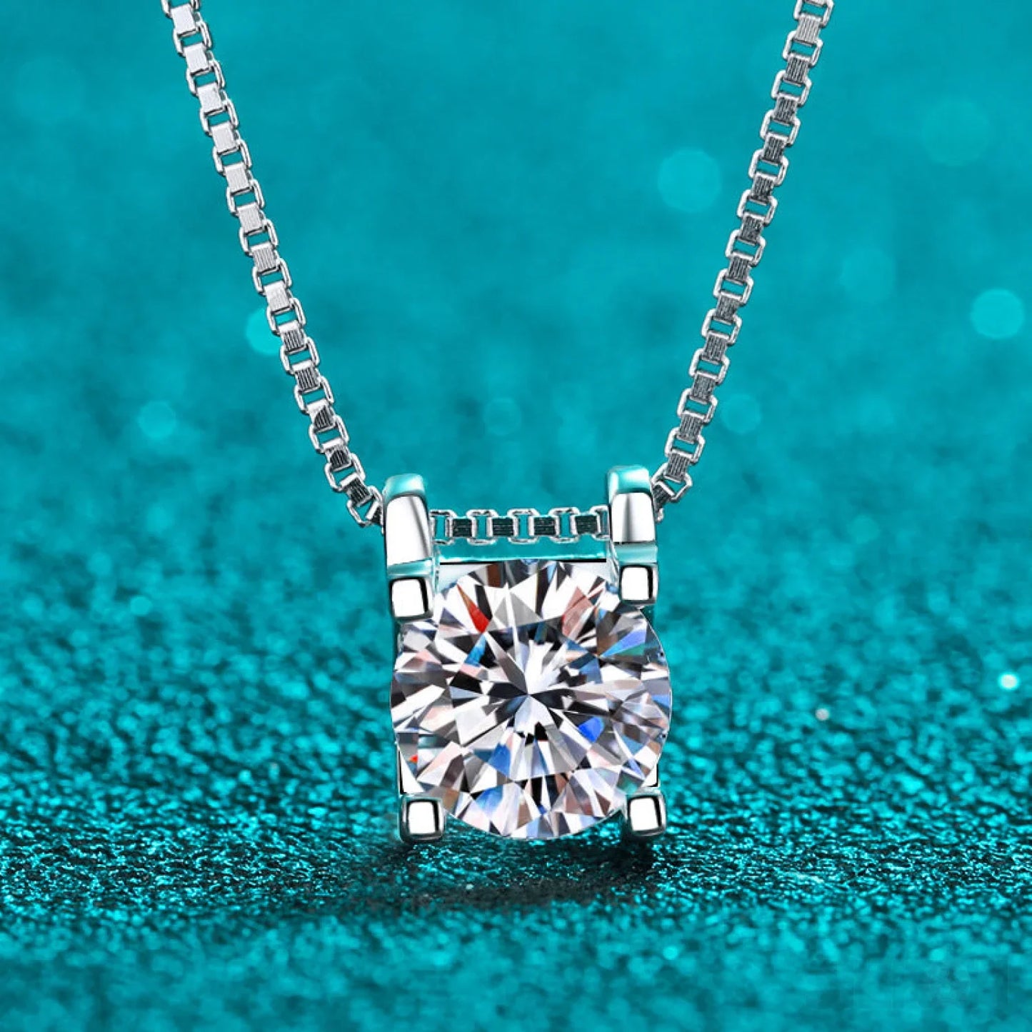 Bull Head Statement Moissanite Necklace Ann - Sassygrove