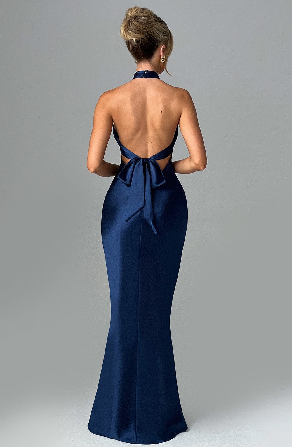 Diana Maxi Dress - Navy - Sassygrove