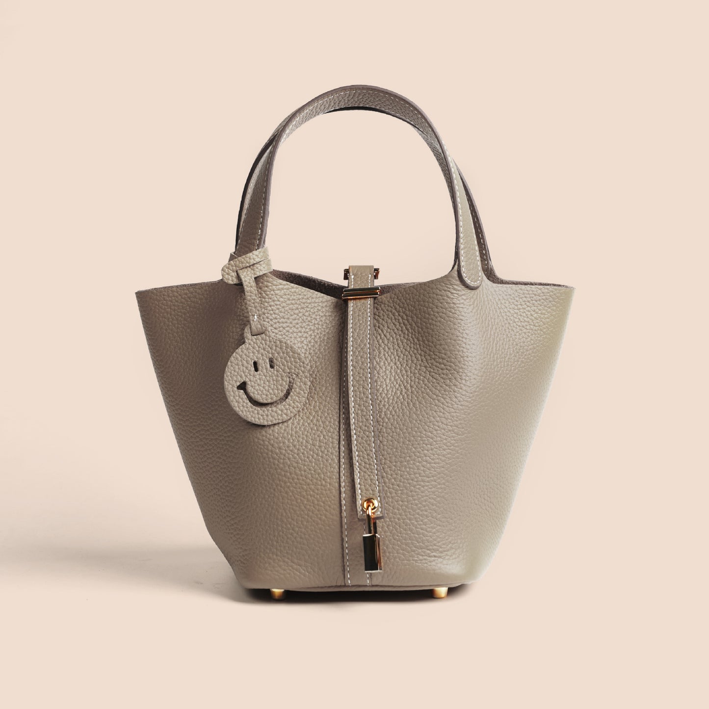 Etoupe Luxe Lock Tote - Sassygrove