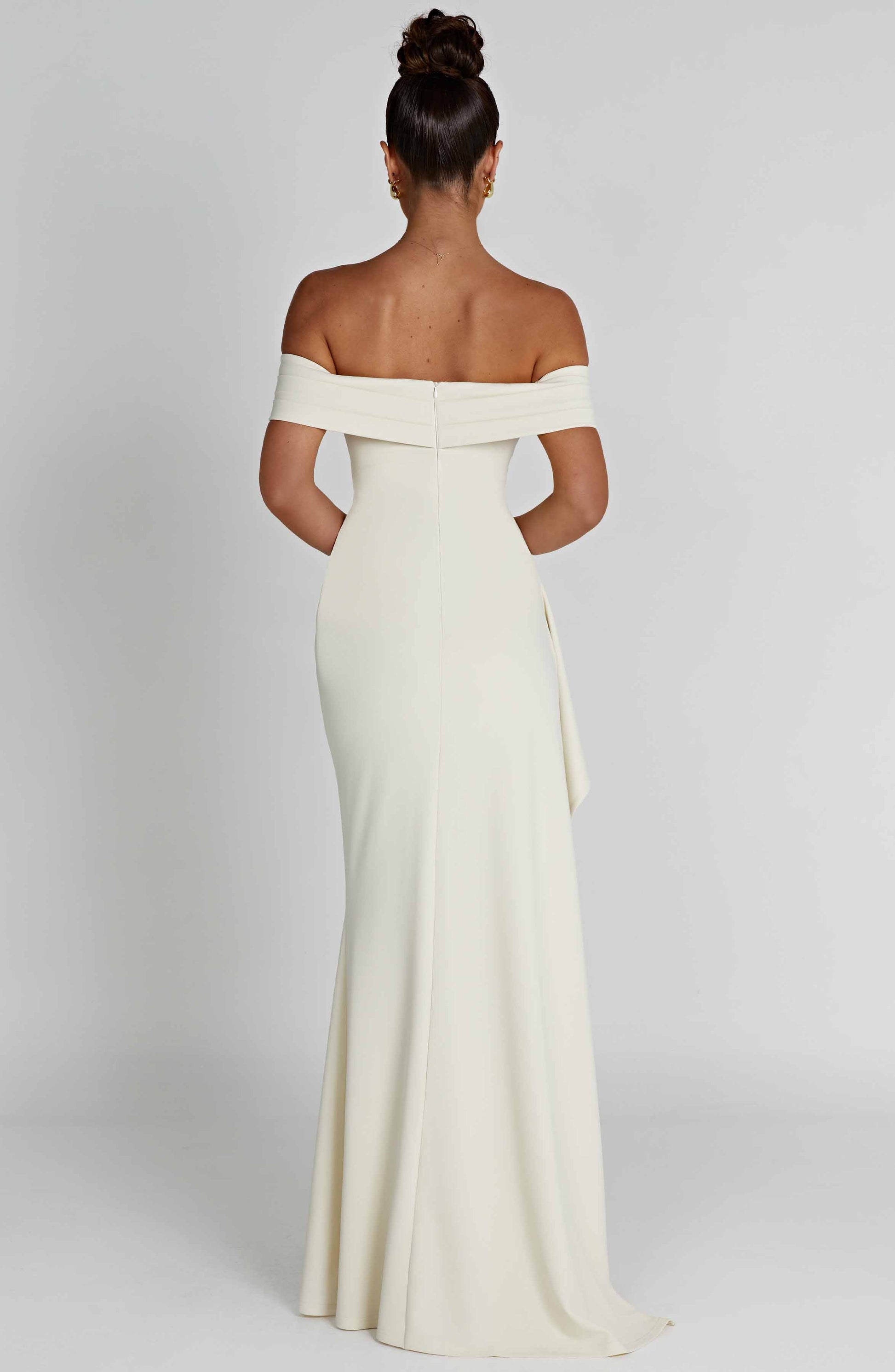 Josephine Maxi Dress - Ivory - Sassygrove