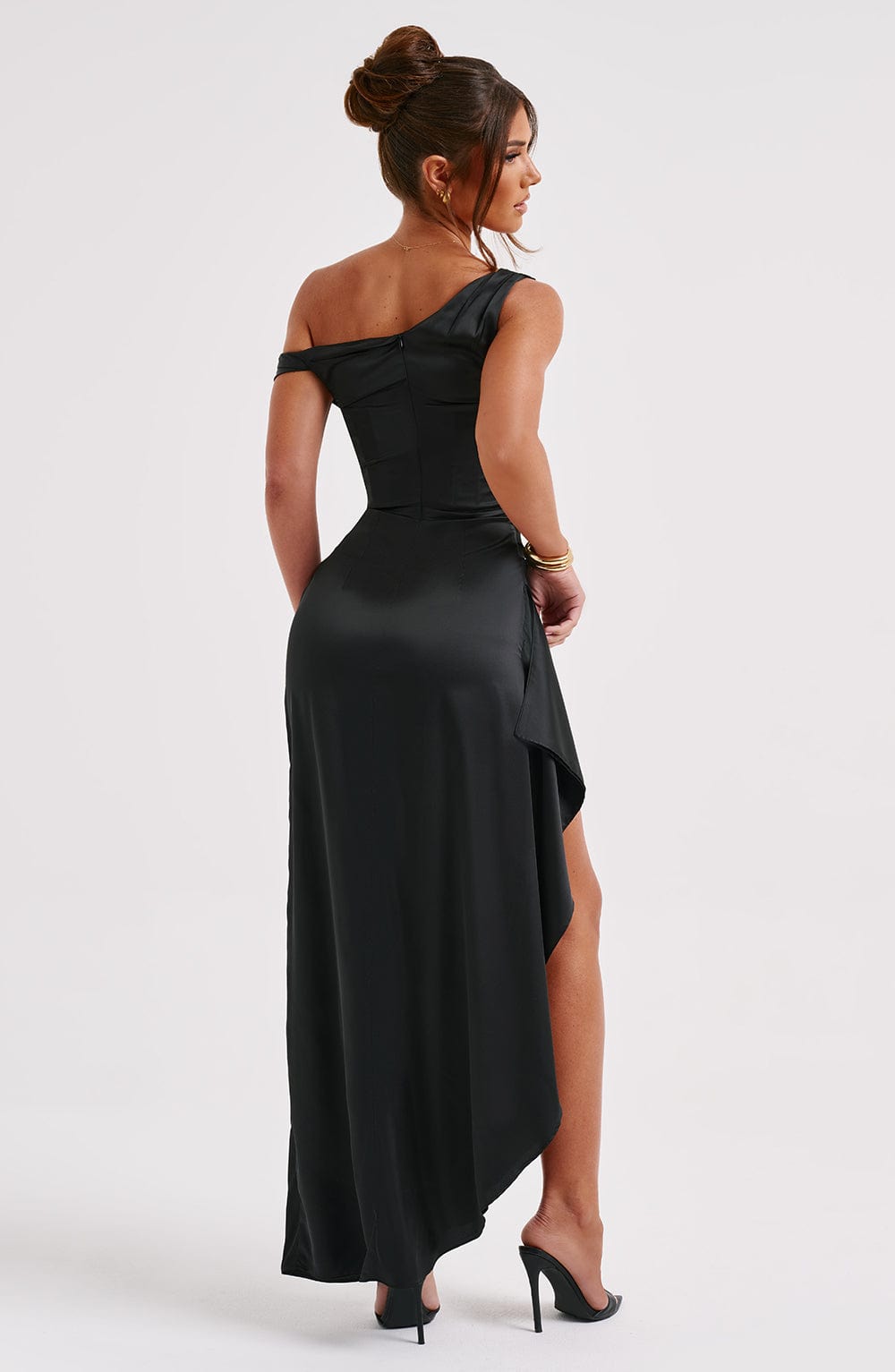 Juliette Maxi Dress - Black - Sassygrove