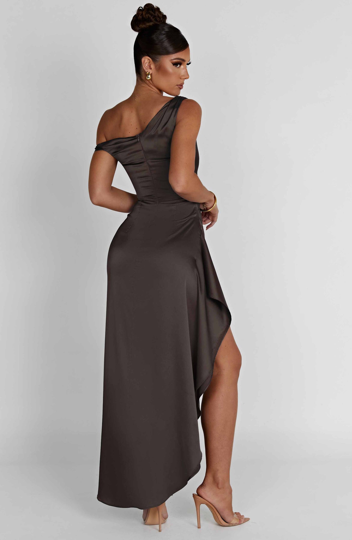 Juliette Maxi Dress - Charcoal - Sassygrove