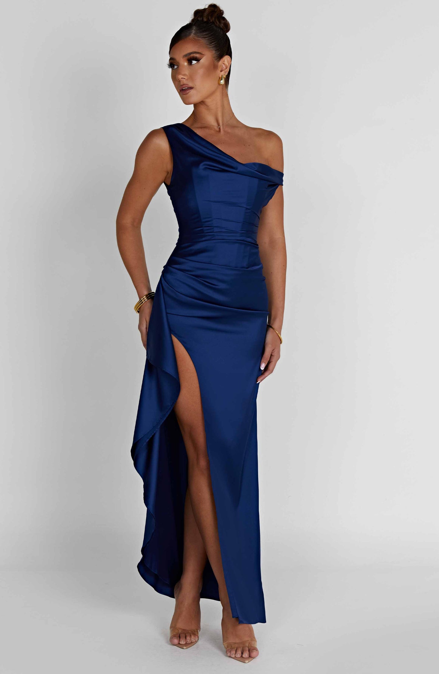 Juliette Maxi Dress - Navy - Sassygrove