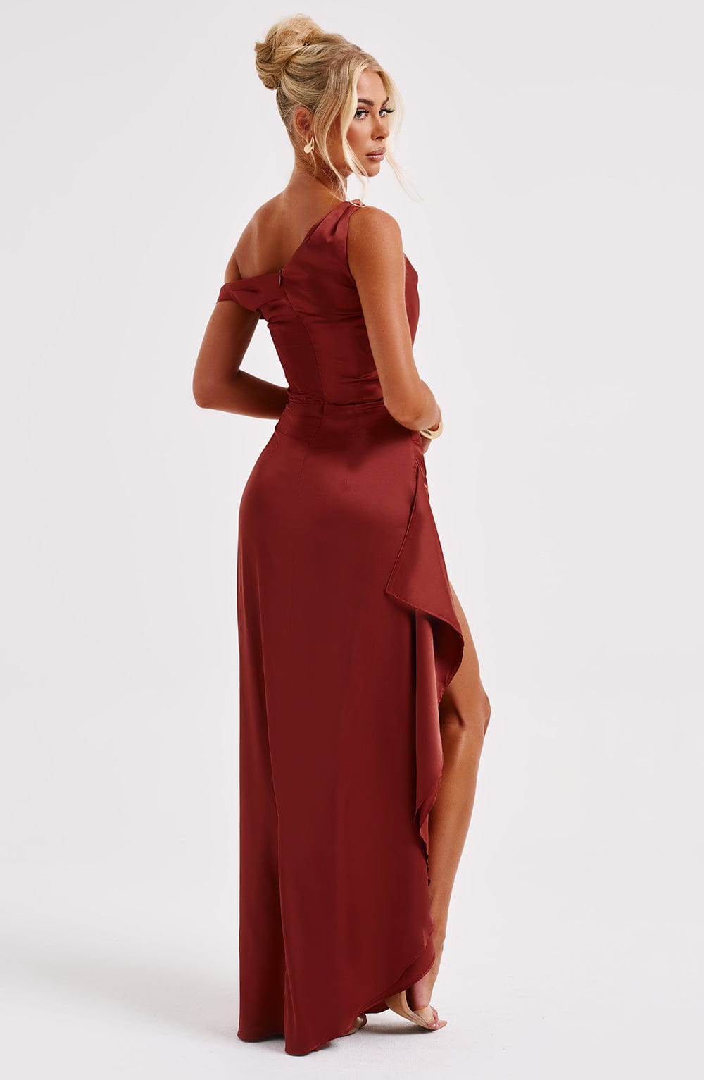 Juliette Maxi Dress - Rust - Sassygrove