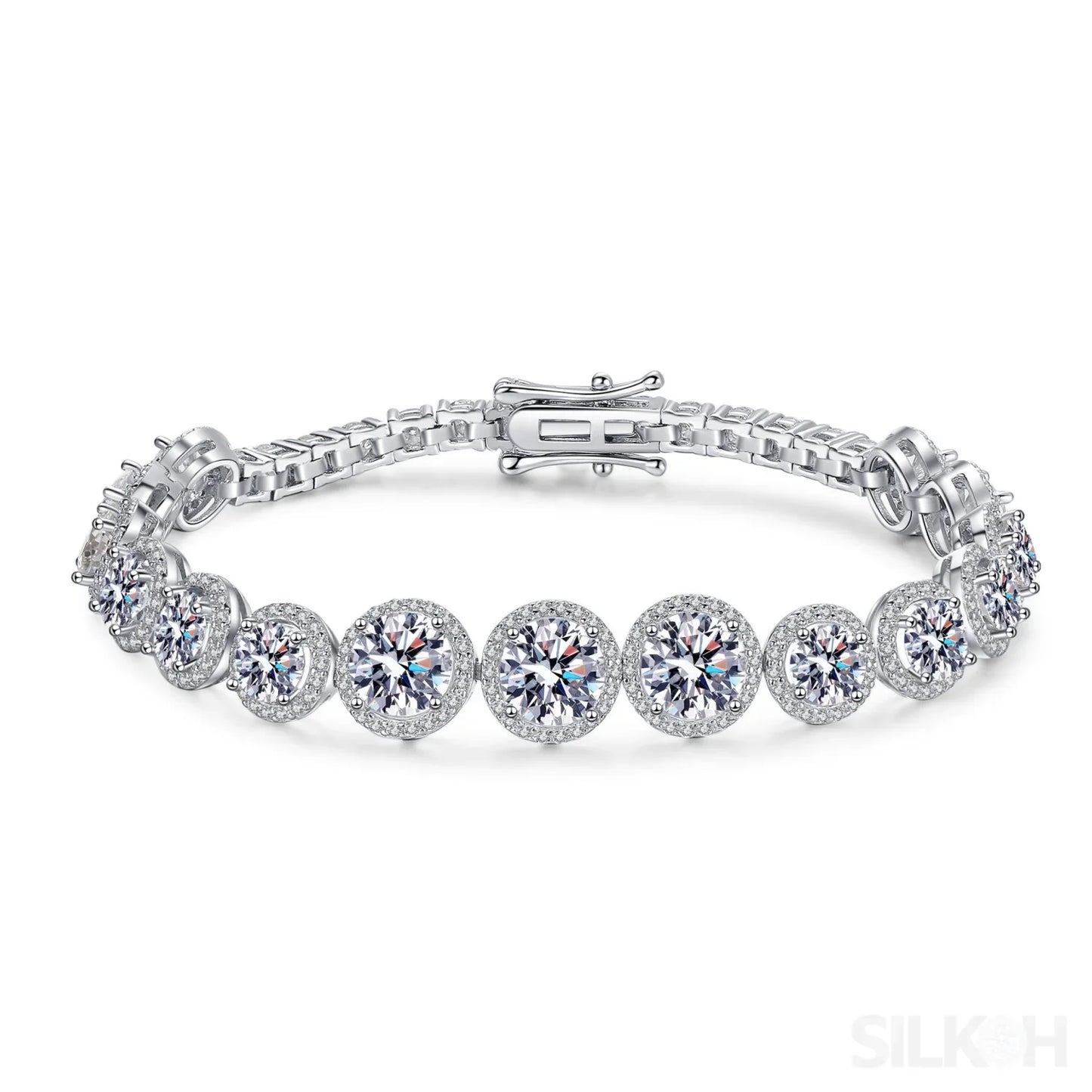 Luxury Cow Head Moissanite Bracelet Amy - Sassygrove
