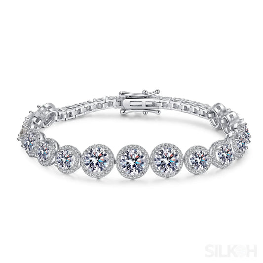 Luxury Cow Head Moissanite Bracelet Amy - Sassygrove