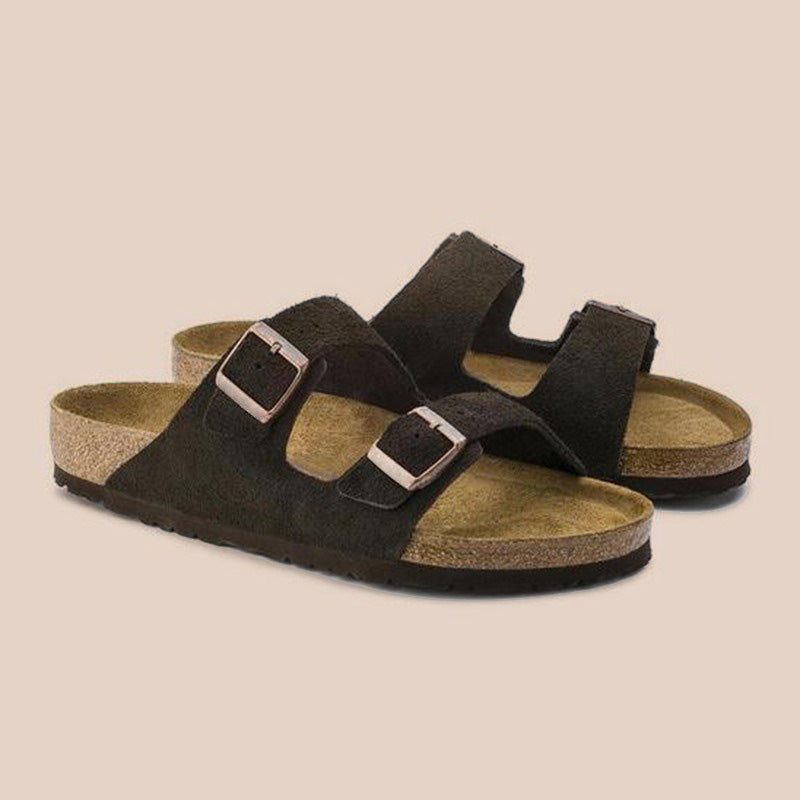 Unisex Arizona Narrow Smooth Sandals - Sassygrove