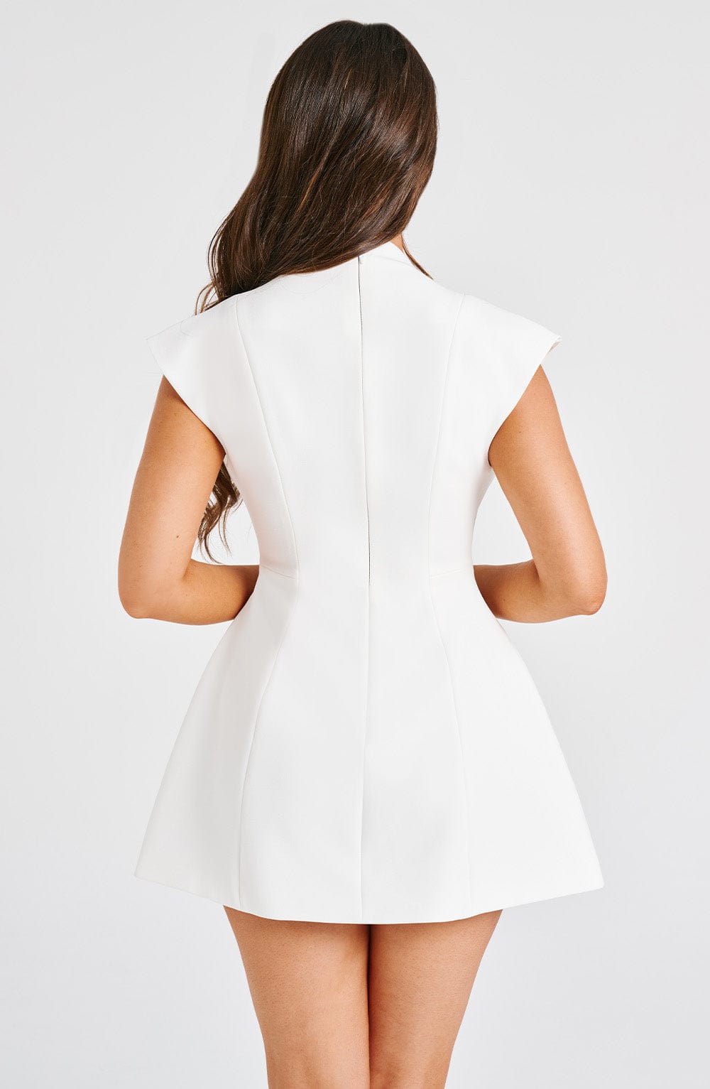 Suri Mini Dress - Ivory - Sassygrove