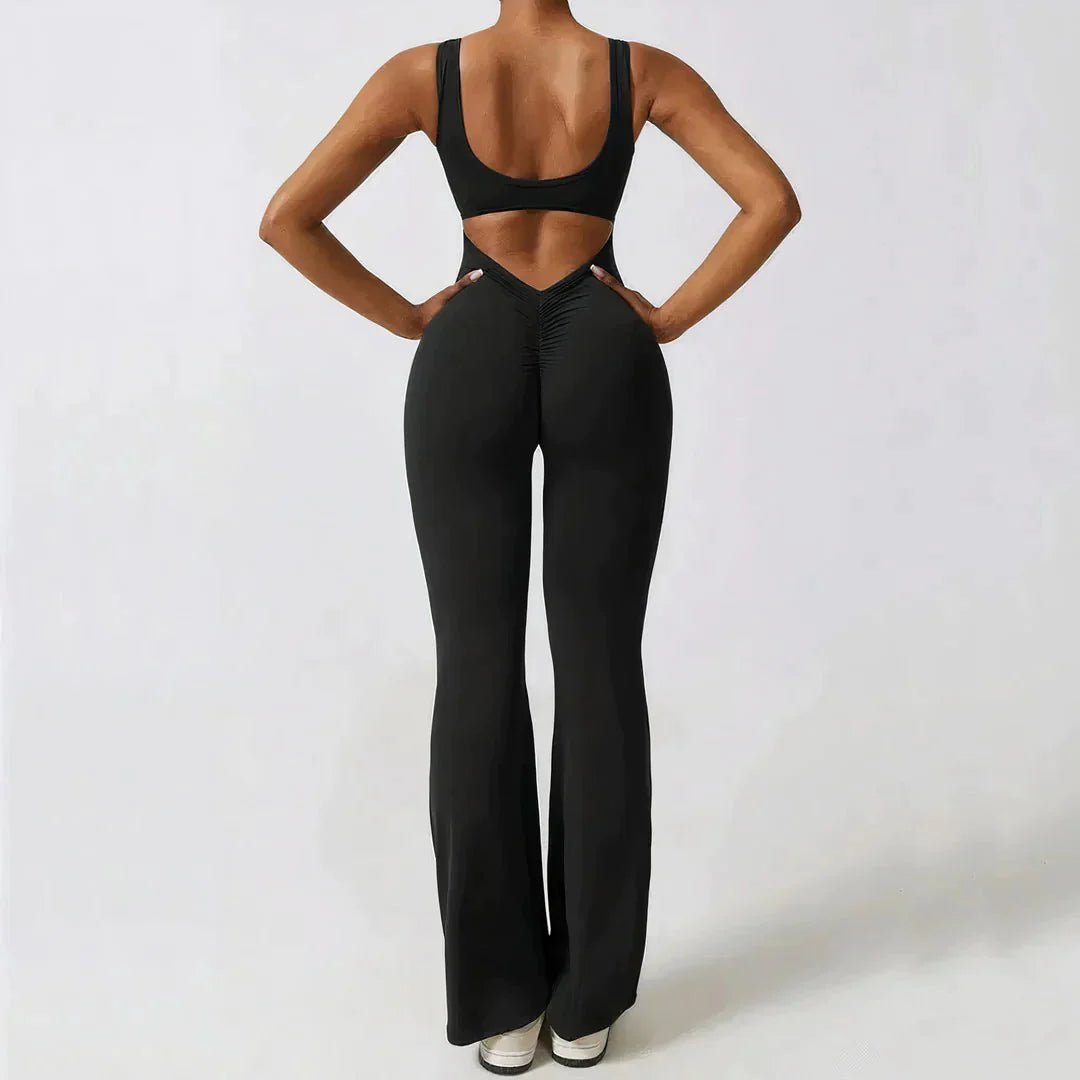 Viral V-Back Jumpsuit - Sassygrove
