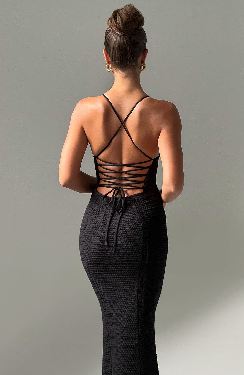 Xena Maxi Dress - Black - Sassygrove