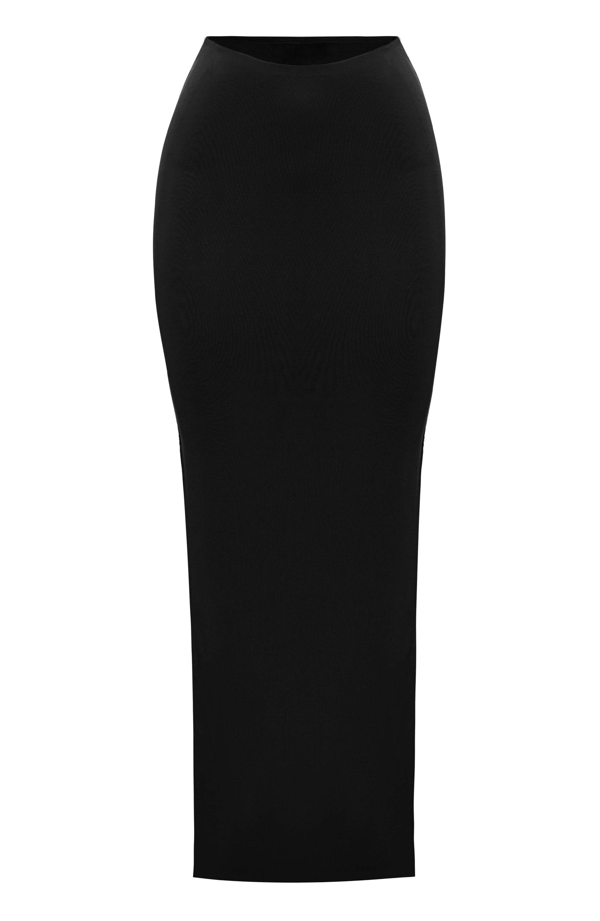 Yazmin Maxi Skirt - Black - Sassygrove