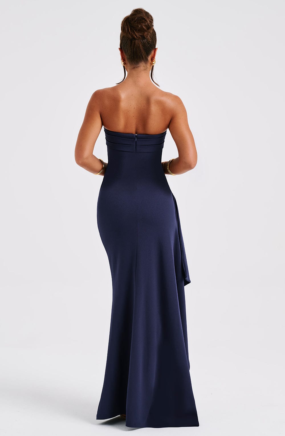 Zarina Maxi Dress - Navy - Sassygrove