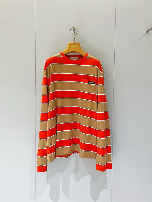 Retro Stripe Long Sleeve Tee - Sassygrove