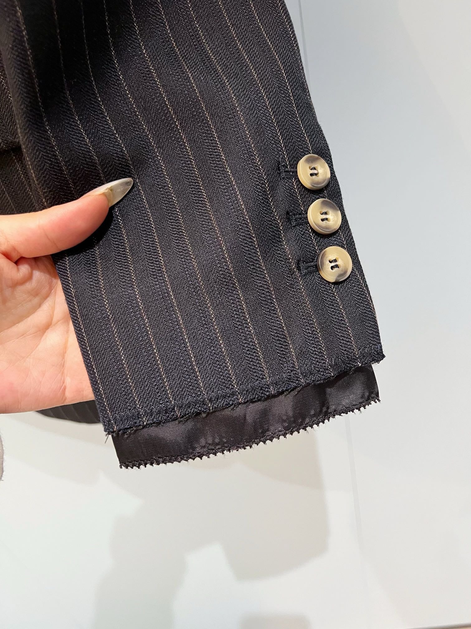 Pinstripe Tailored Blazer - Sassygrove