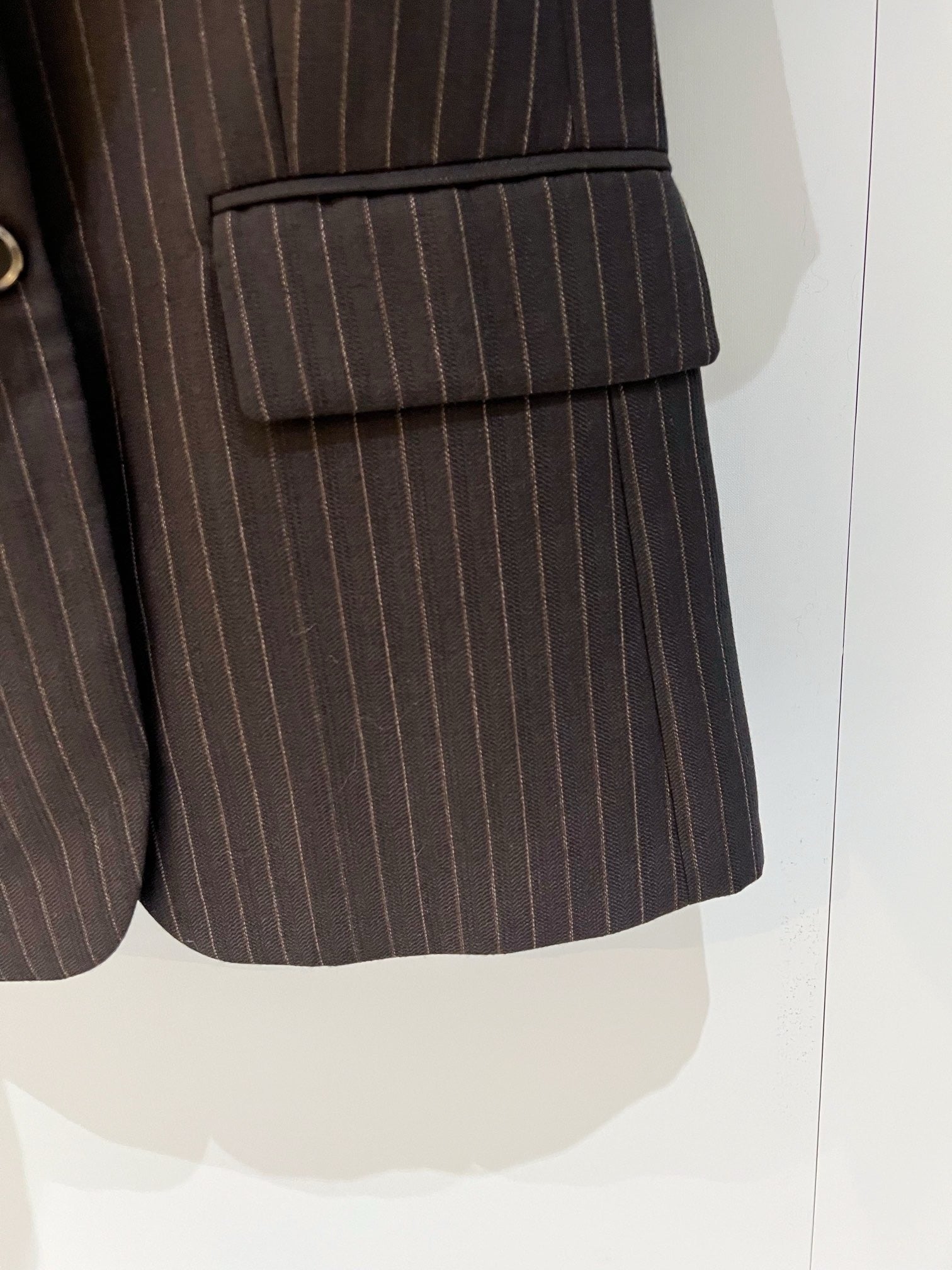 Pinstripe Tailored Blazer - Sassygrove