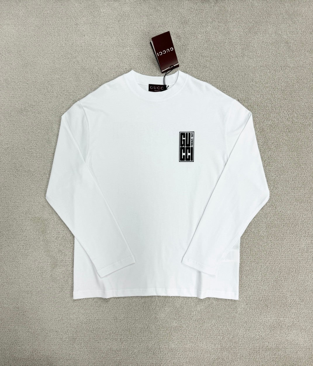 Minimal Luxe Logo Long Sleeve Tee - Sassygrove