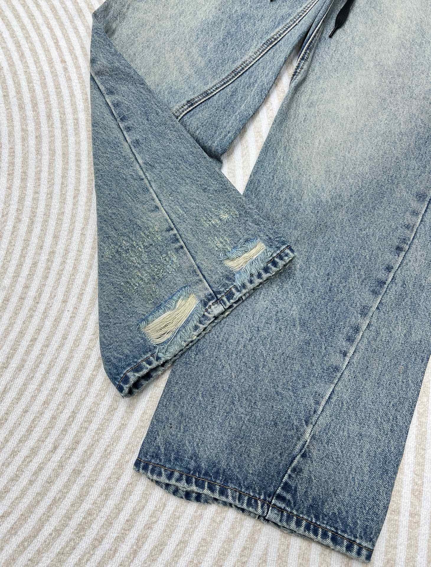 Vintage Wash Wide-Leg Jeans - Sassygrove