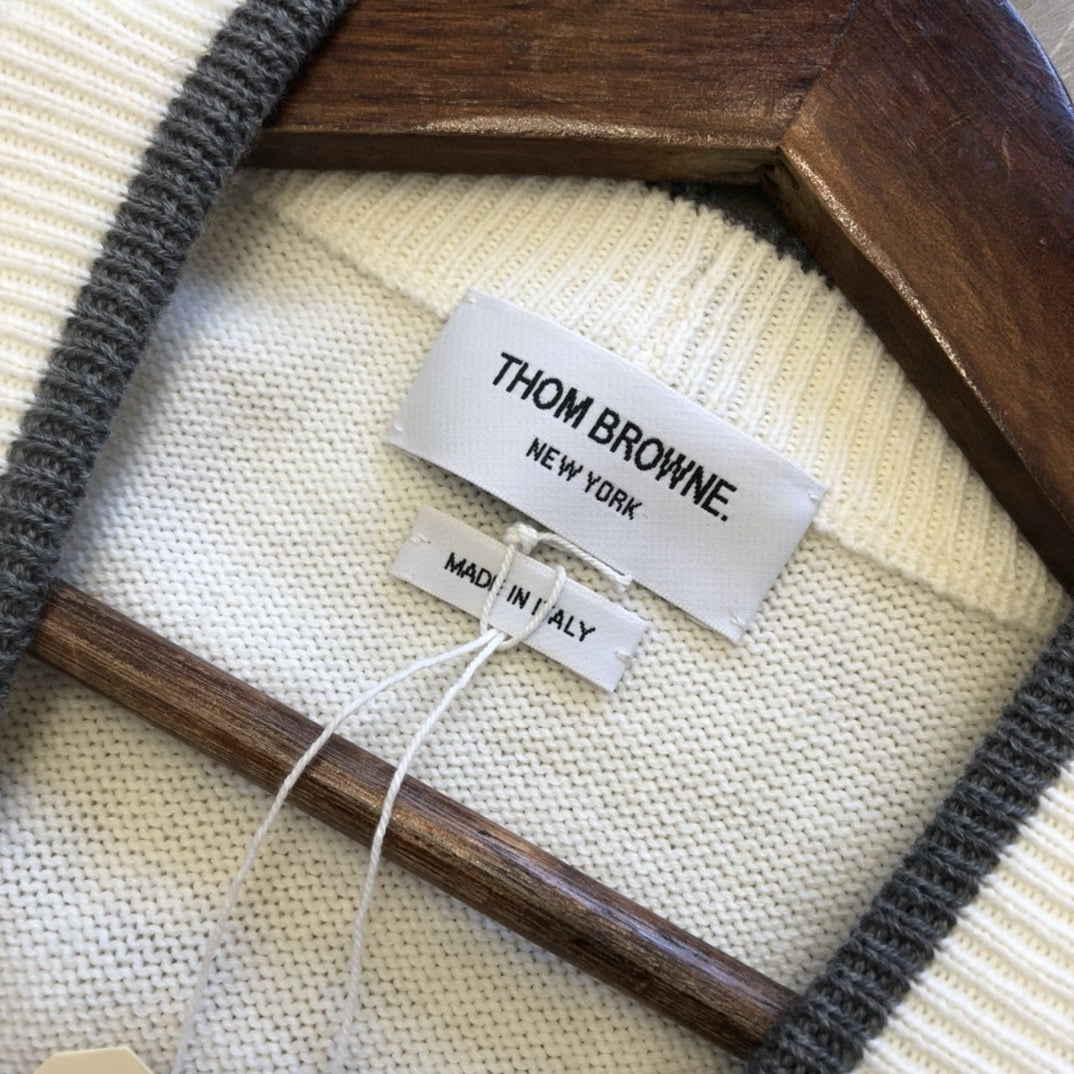 Classic Stripe Button Cardigan - Sassygrove