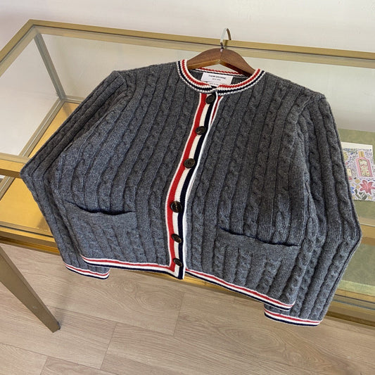 Heritage Cable-Knit Cardigan - Sassygrove
