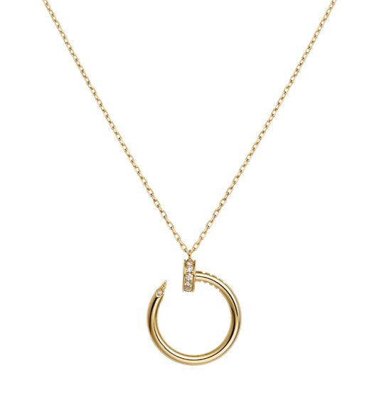 Nail necklace - Sassygrove