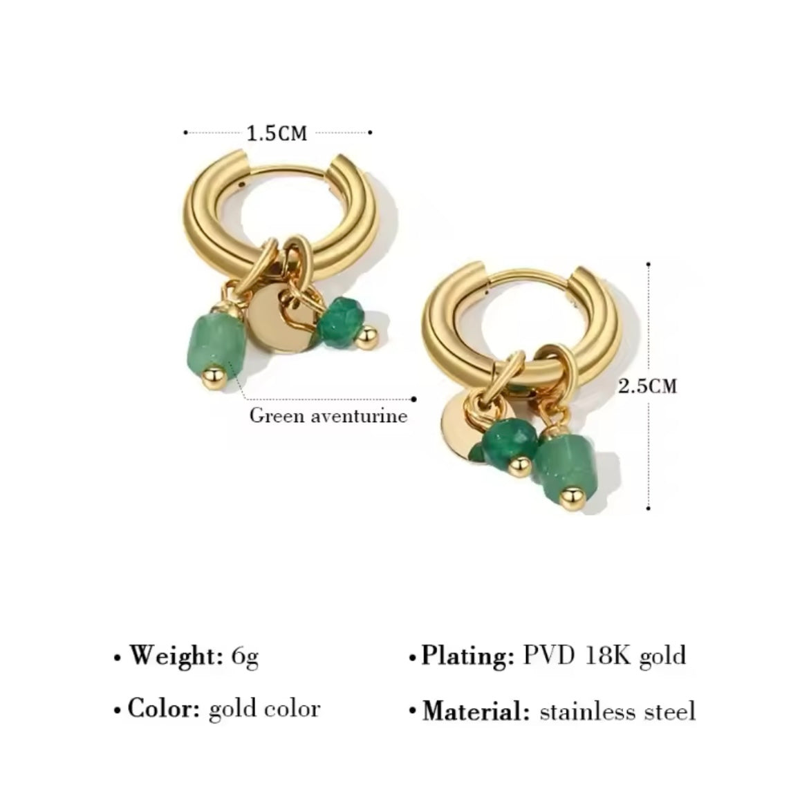 Cute chic earrings