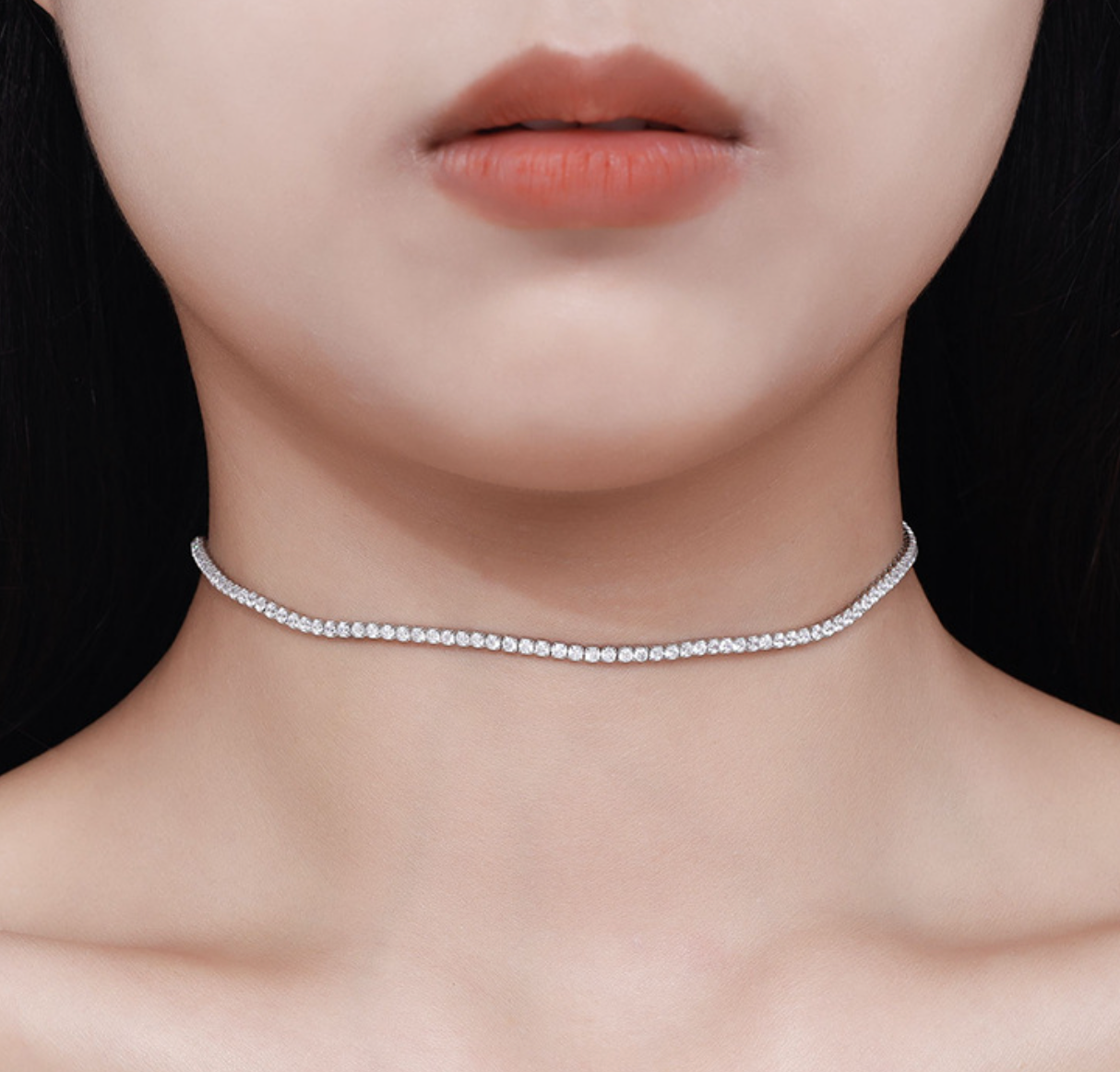 Monaco Tennis Choker Necklace