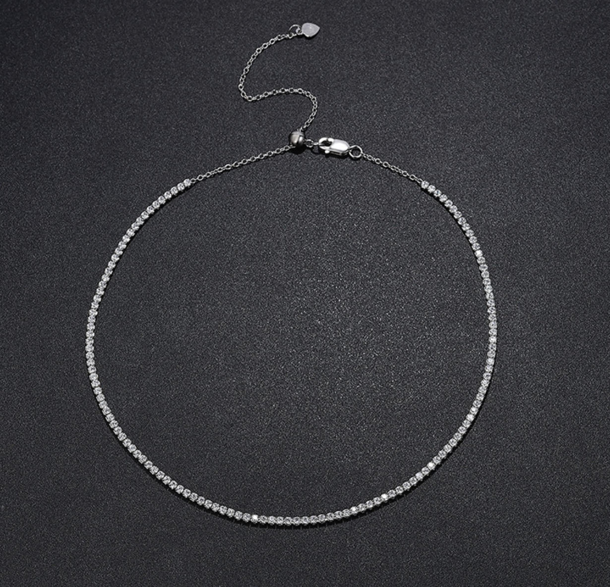 Monaco Tennis Choker Necklace