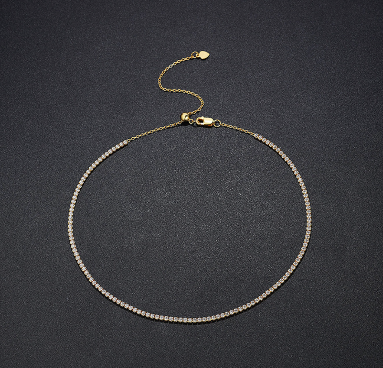 Monaco Tennis Choker Necklace