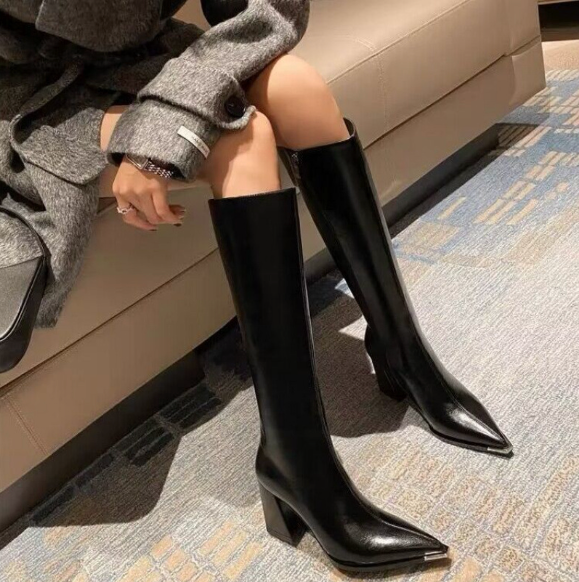 Rider Knee-High Boots