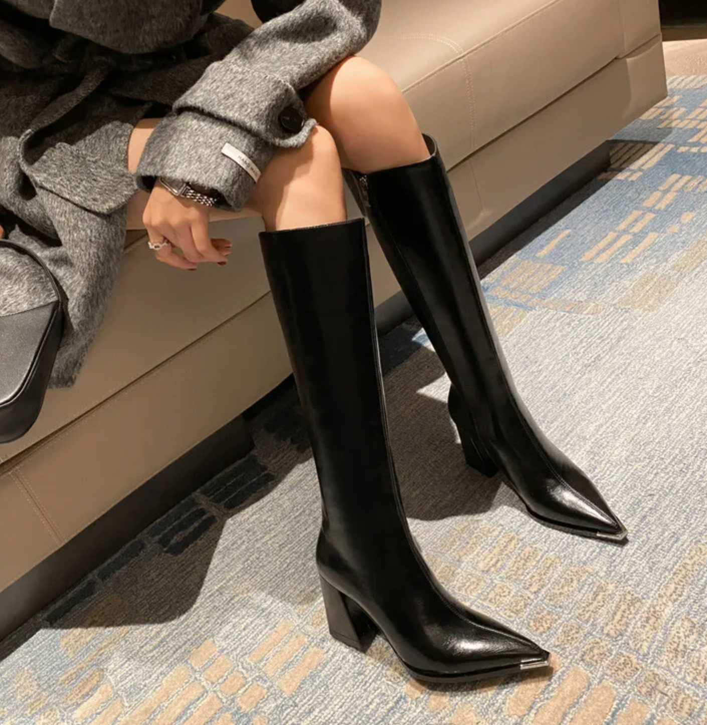 Rider Knee-High Boots