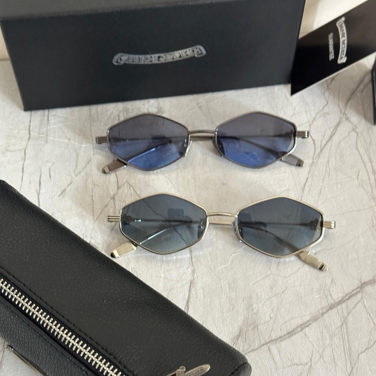 Chrome Hearts Spider Hexagon Sunglasses - Sassygrove