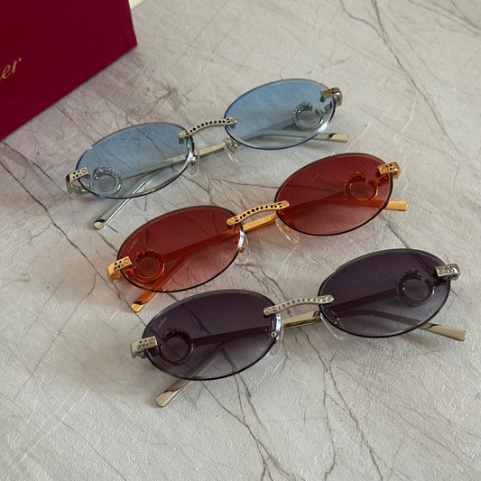 Cartier CT0092O Panthère de Cartier Sunglasses - Sassygrove