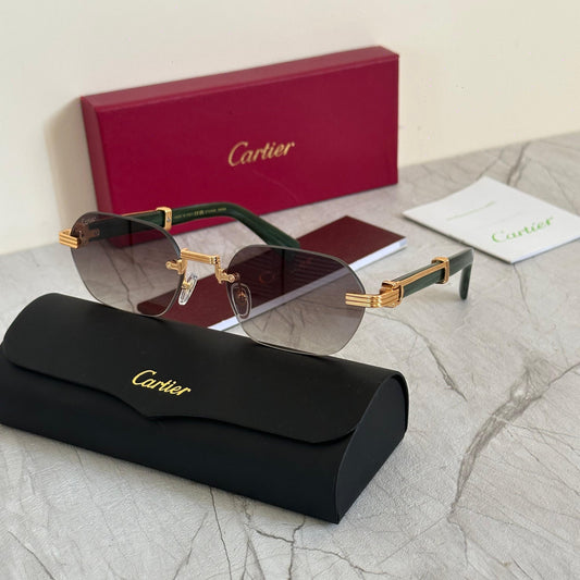 Cartier CT0422S Rimless Sunglasses - Sassygrove