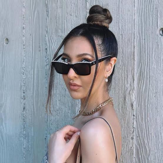 Chanel Logo-Brow Rectangular Sunglasses - Sassygrove