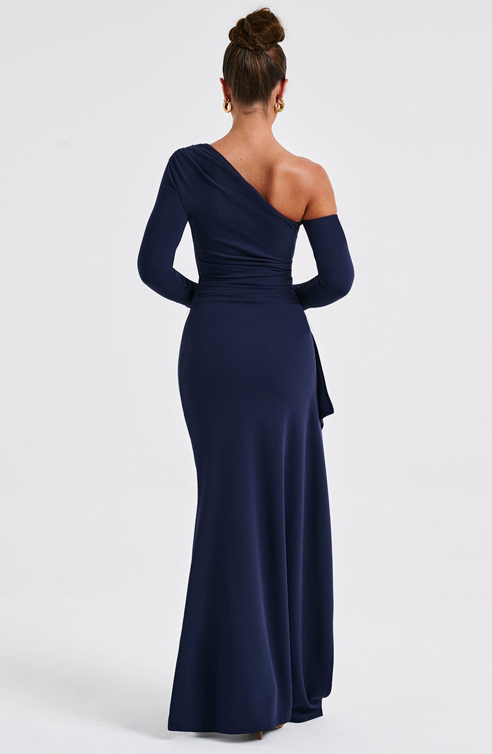 Adrienne Maxi Dress - Navy - Sassygrove