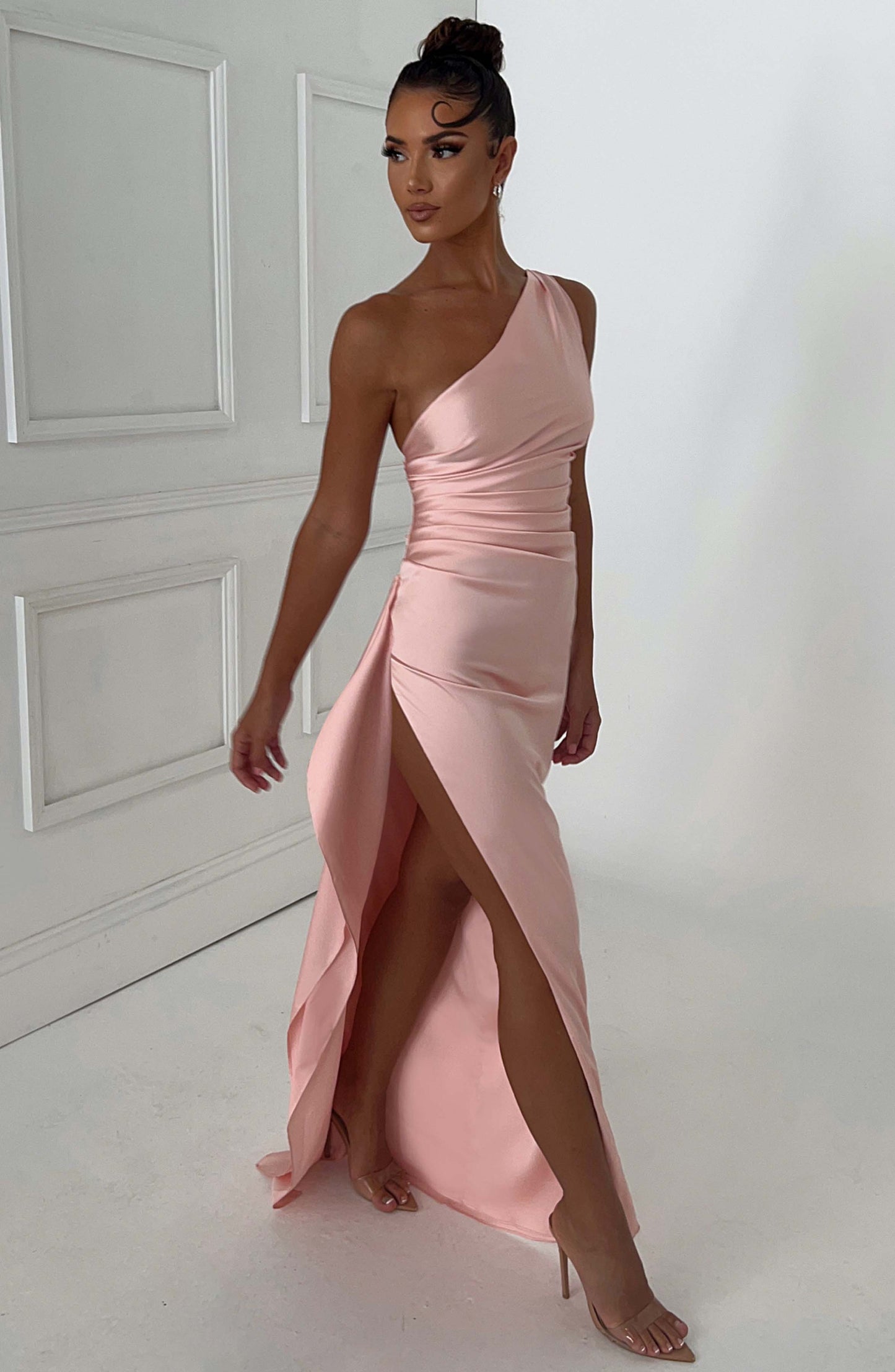 Aurora Maxi Dress - Blush - Sassygrove